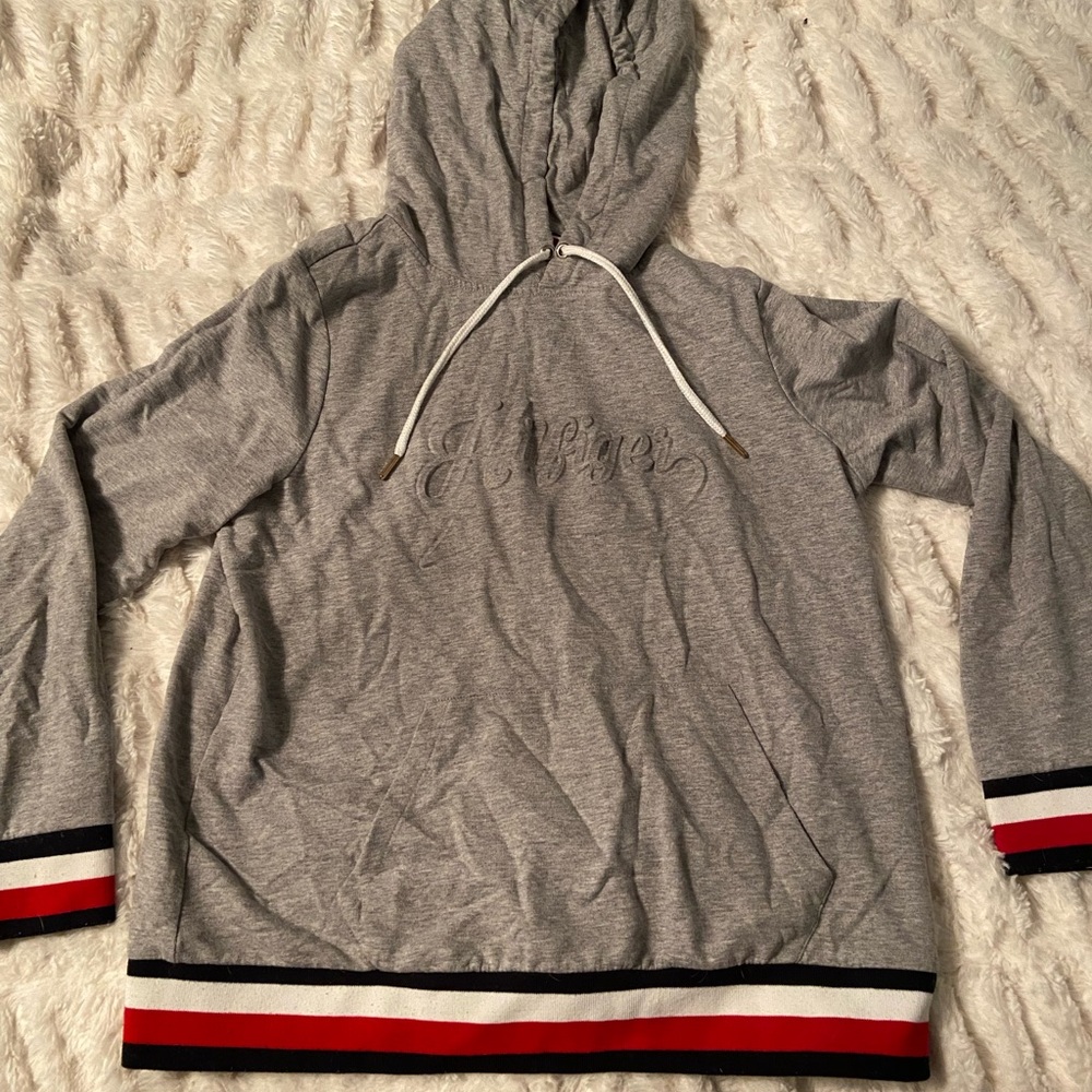 Grey Tommy Hilfiger Hoodie